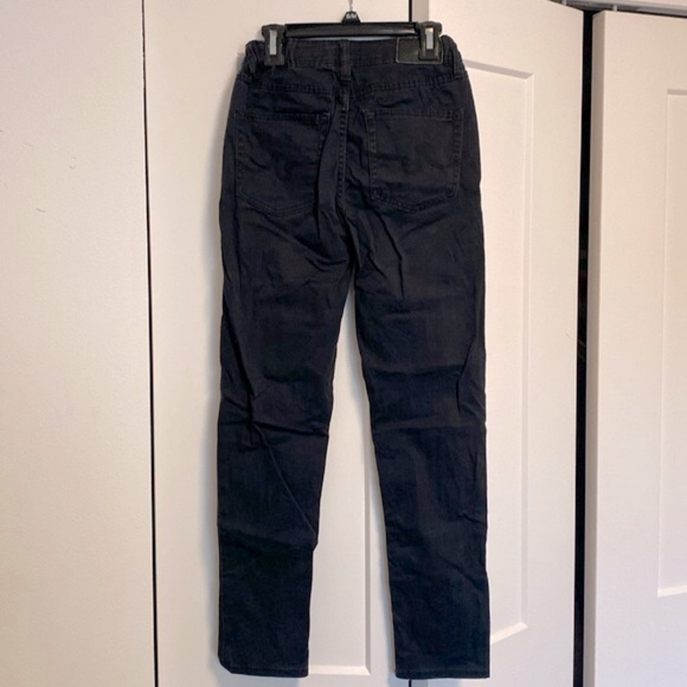 [AG Adriano Goldschmied] Kids Black Slim Straight Jeans Boys Size 10 - Picture 3 of 10